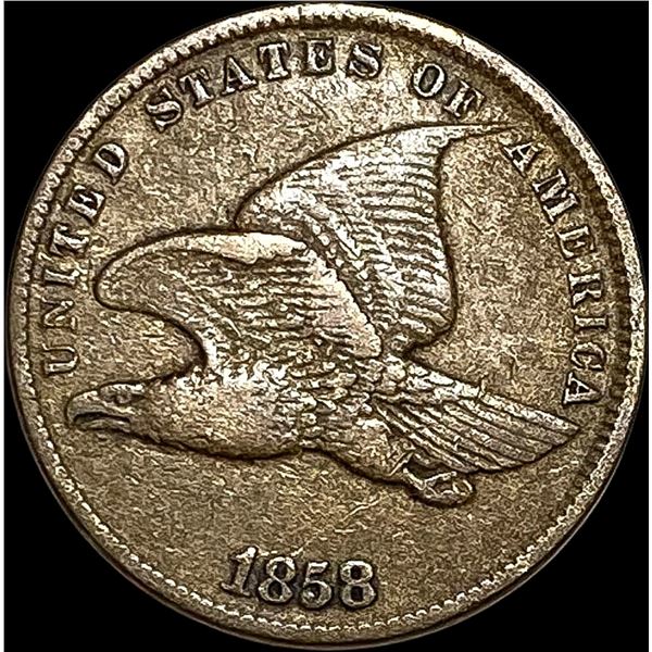 1858 Flying Eagle Cent LIGHTLY CIRCULATED