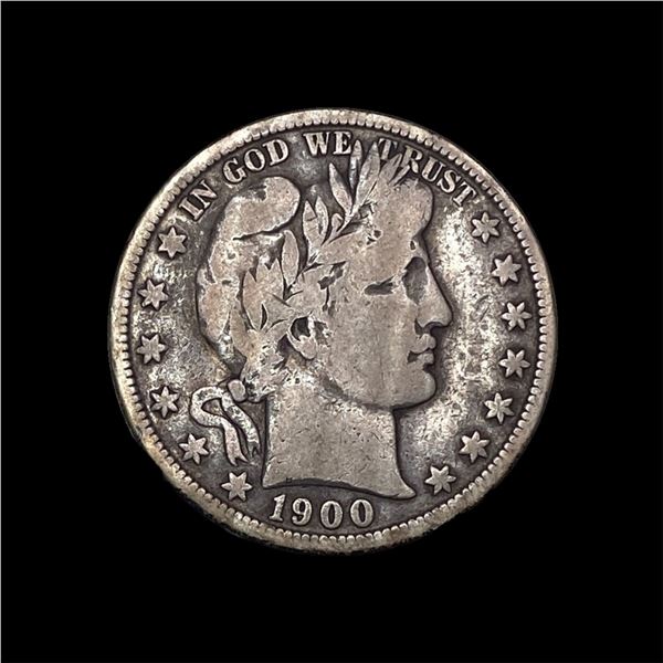 1900-O Silver Barber Half Dollar LIGHTLY CIRCULATED