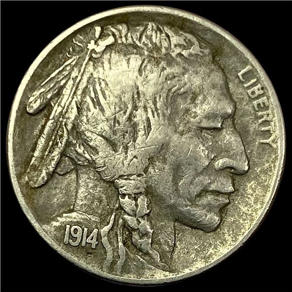 1914 Buffalo Nickel NEARLY UNCIRCULATED