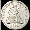 Image 1 : 1856-O Seated Liberty Quarter NEARLY  UNCIRCULATED