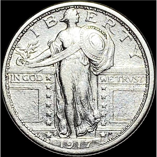 1917-S Standing Liberty Quarter Type NICELY CIRCULATED