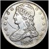 Image 1 : 1837 Capped Bust Half Dollar NEARLY  UNCIRCULATED