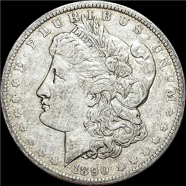 1890-O Silver Morgan Dollar NEARLY  UNCIRCULATED