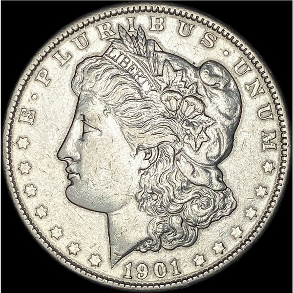 1901 Morgan Silver Dollar CLOSELY UNCIRCULATED