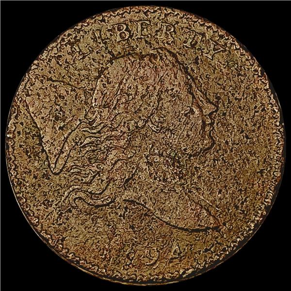 1794 Liberty Cap Half Cent NICELY CIRCULATED