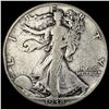 Image 1 : 1938-D Walking Liberty Half Dollar LIGHTLY  CIRCULATED