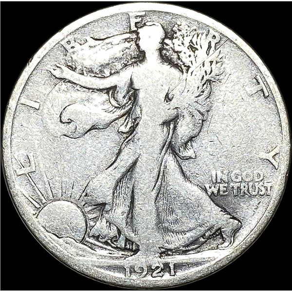 1921-S Walking Liberty Half Dollar NICELY  CIRCULATED