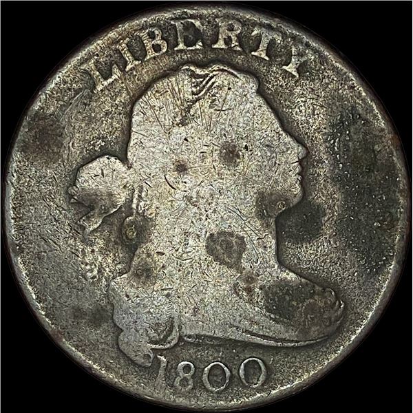 1800 Draped Bust Large Cent NICELY CIRCULATED