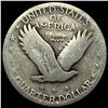 Image 2 : 1925-S Silver Standing Liberty Quarter NICELY  CIRCULATED