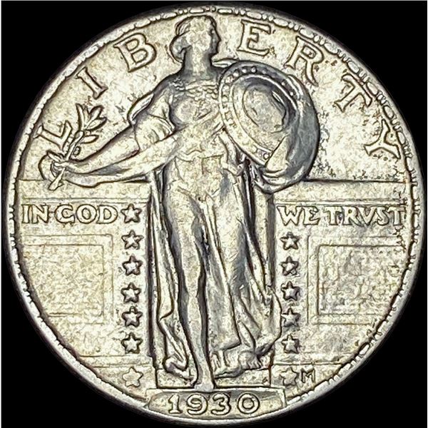 1930 Standing Liberty Silver Quarter CLOSELY  UNCIRCULATED