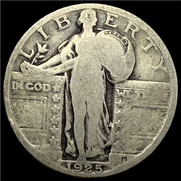 1925 Standing Liberty Silver Quarter NICELY  CIRCULATED