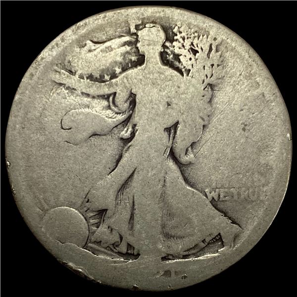 1917-D Walking Liberty Half Dollar NICELY CIRCULATED
