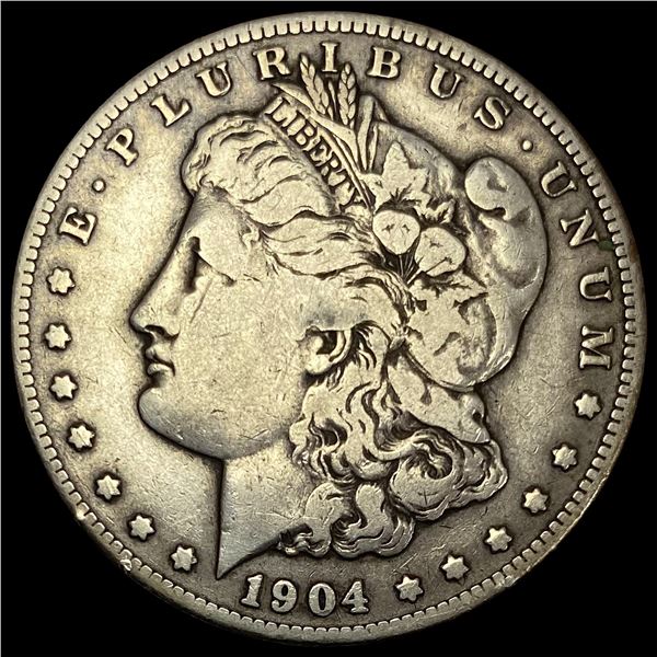 1904-S Silver Morgan Dollar LIGHTLY  CIRCULATED