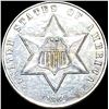 Image 1 : 1861 Silver Three-Cent Piece UNCIRCULATED