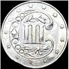 Image 2 : 1861 Silver Three-Cent Piece UNCIRCULATED