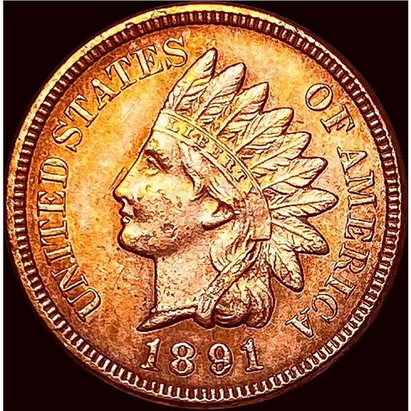 1891 Indian Head Cent UNCIRCULATED