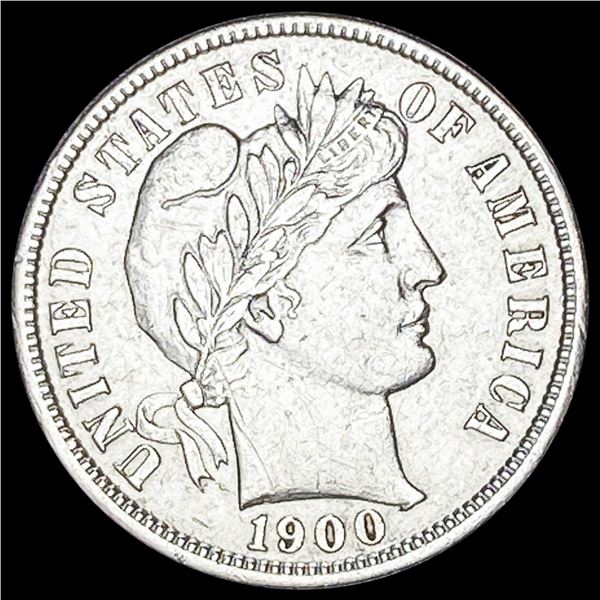 1900-S Silver Barber Dime CLOSELY  UNCIRCULATED