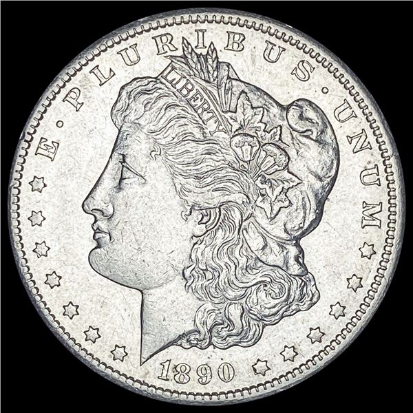 1890-CC Silver Morgan Dollar CLOSELY  UNCIRCULATED