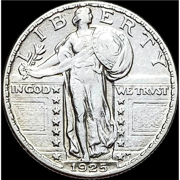 1925 Standing Liberty Silver Quarter CLOSELY  UNCIRCULATED