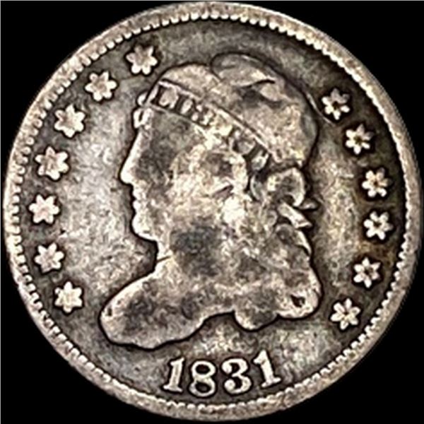 1831 Capped Bust Half Dime NICELY CIRCULATED