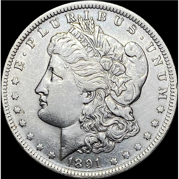 1891-O Silver Morgan Dollar LIGHTLY CIRCULATED