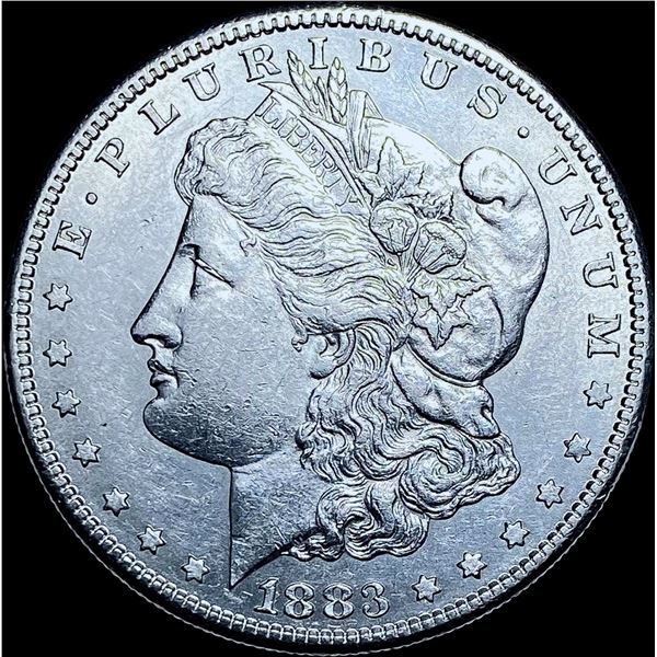 1883-S Silver Morgan Dollar CHOICE AU