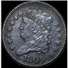 Image 1 : 1809 Classic Head Half Cent NEARLY  UNCIRCULATED