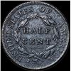 Image 2 : 1809 Classic Head Half Cent NEARLY  UNCIRCULATED