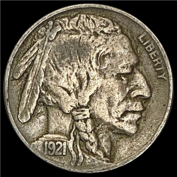 1921 Buffalo Nickel NEARLY UNCIRCULATED