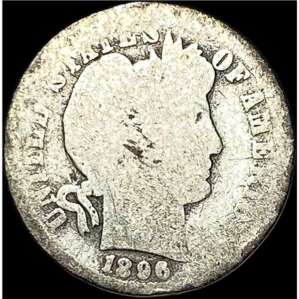 1896-O Barber Dime NICELY CIRCULATED