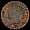 Image 1 : 1894/94 Indian Head Cent NICELY CIRCULATED