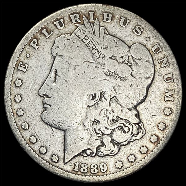 1889-CC Morgan Silver Dollar NICELY CIRCULATED
