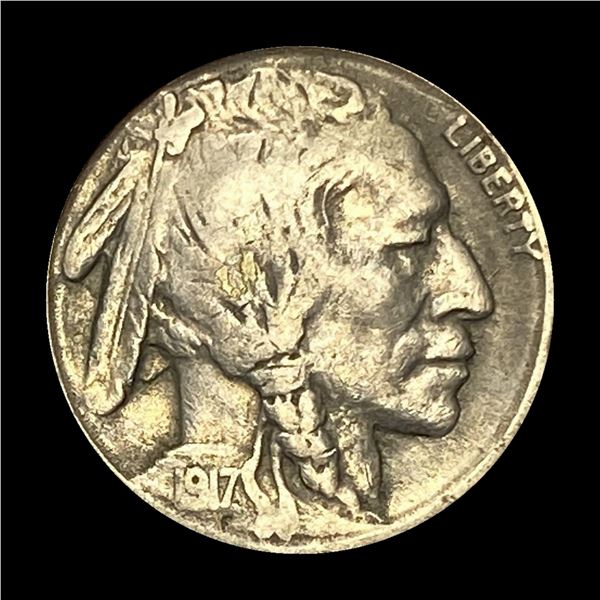 1917-S Buffalo Nickel CLOSELY UNCIRCULATED