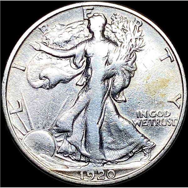 1920-S Walking Liberty Half Dollar NICELY CIRCULATED
