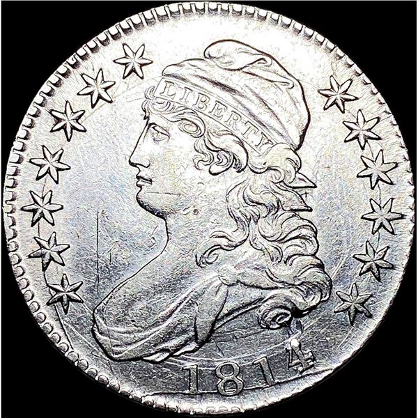 1814 Capped Bust Half Dollar CLOSELY UNCIRCULATED