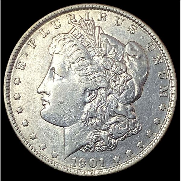 1901 Morgan Silver Dollar CLOSELY UNCIRCULATED