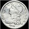 Image 1 : 1838 Capped Bust Silver Quarter NEARLY UNCIRCULATED