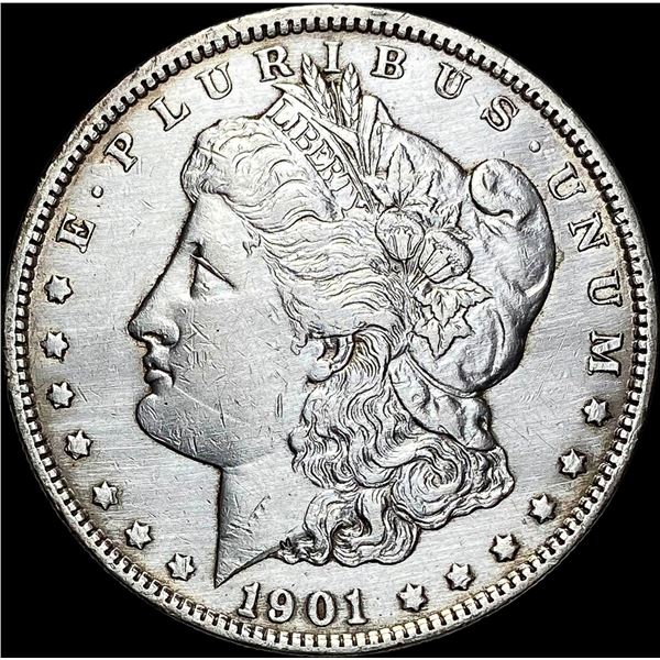 1901 Morgan Silver Dollar LIGHTLY CIRCULATED