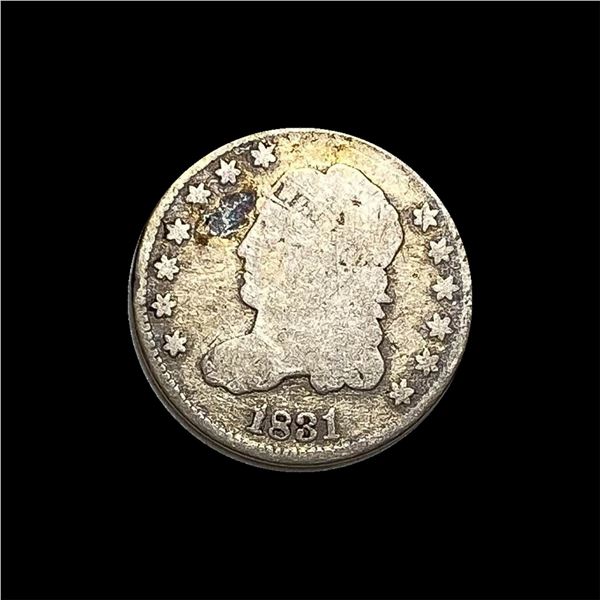 1831 Capped Bust Silver Dime NICELY CIRCULATED