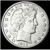 Image 1 : 1912-S Silver Barber Half Dollar CLOSELY UNCIRCULATED