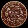 Image 2 : 1809 Classic Head Half Cent NICELY CIRCULATED