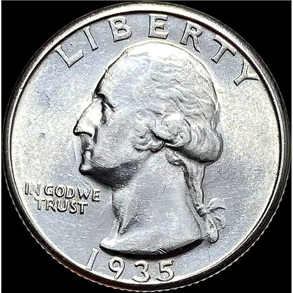 1935 Silver Washington Quarter UNCIRCULATED