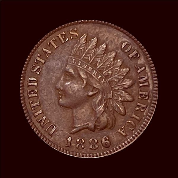 1886 Indian Head Cent CHOICE AU