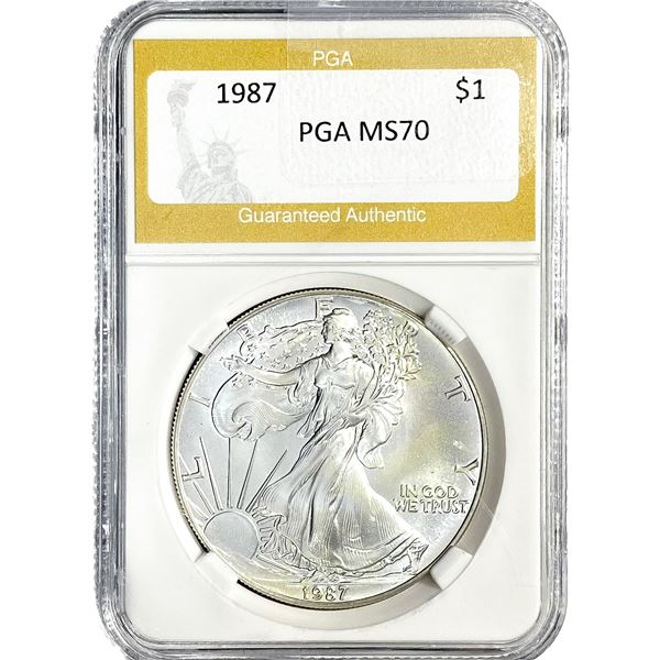 1987 Silver Eagle PGA MS70