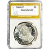 Image 1 : 1884-CC Morgan Silver Dollar PGA MS65 PL