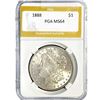 Image 1 : 1888 Morgan Silver Dollar PGA MS64