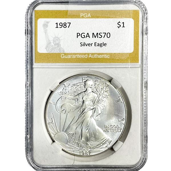 1987 Silver Eagle PGA MS70