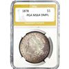 Image 1 : 1878 Morgan Silver Dollar PGA MS64 DMPL