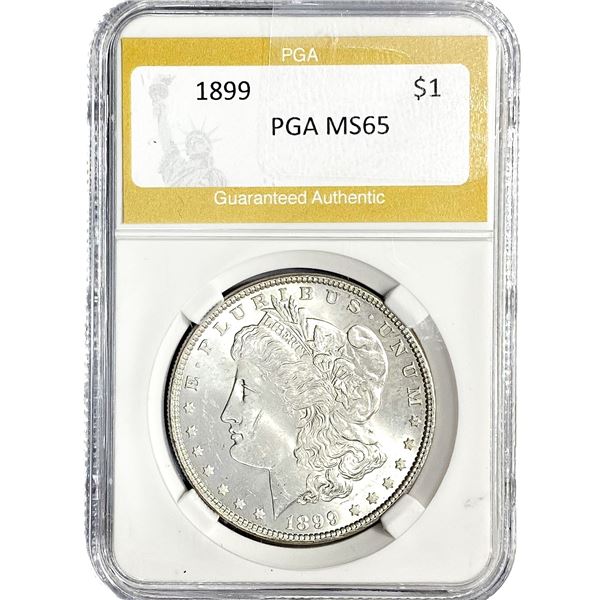 1899 Morgan Silver Dollar PGA MS65