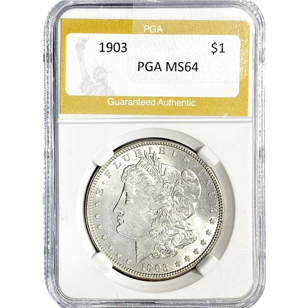 1903 Morgan Silver Dollar PGA MS64